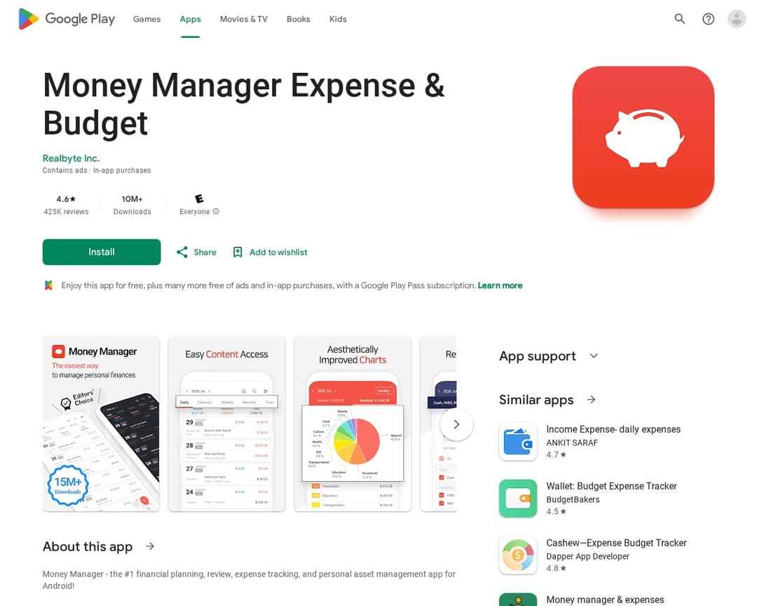 Money Manager Expense & Budget - Apps on Google Play