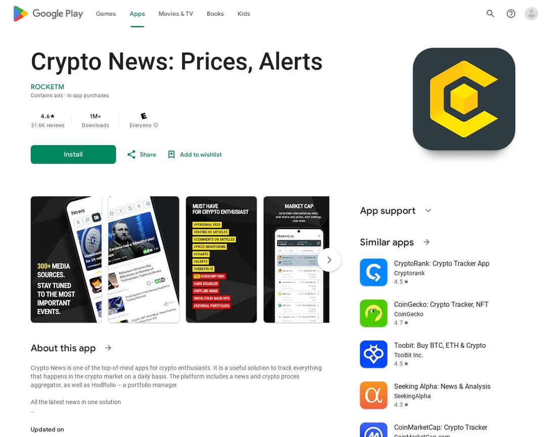 Crypto News: Prices, Alerts