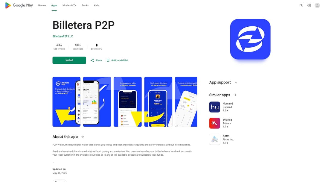 Billetera P2P