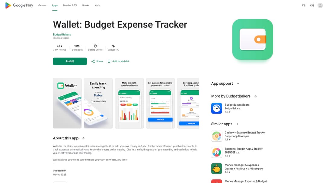 Wallet: Budget Expense Tracker