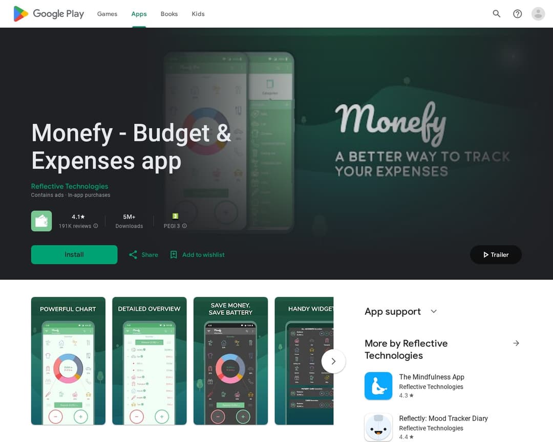 Monefy - Budget & Expenses app
