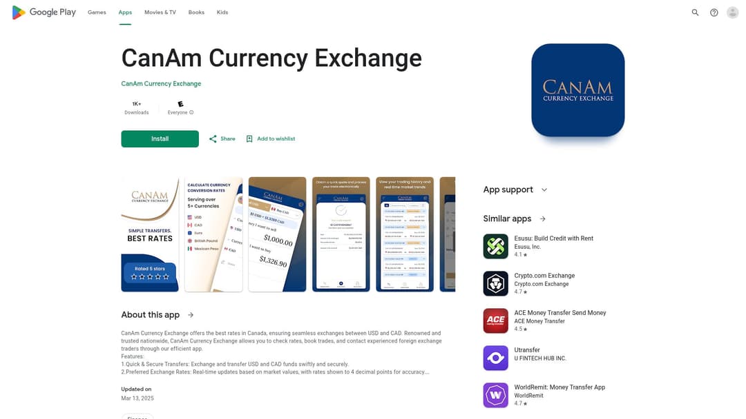 CanAm Currency Exchange