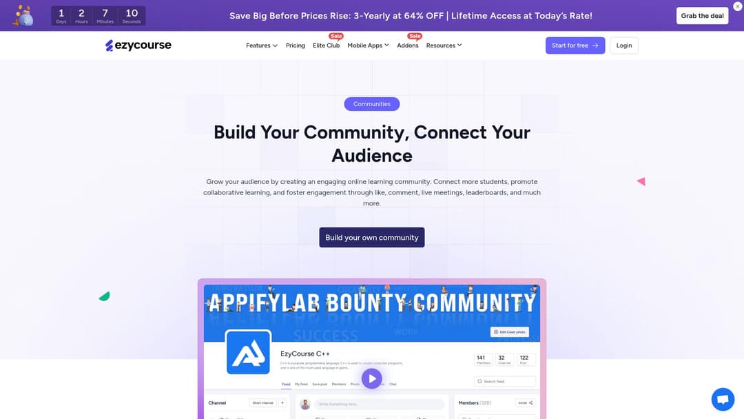 EzyCourse Community