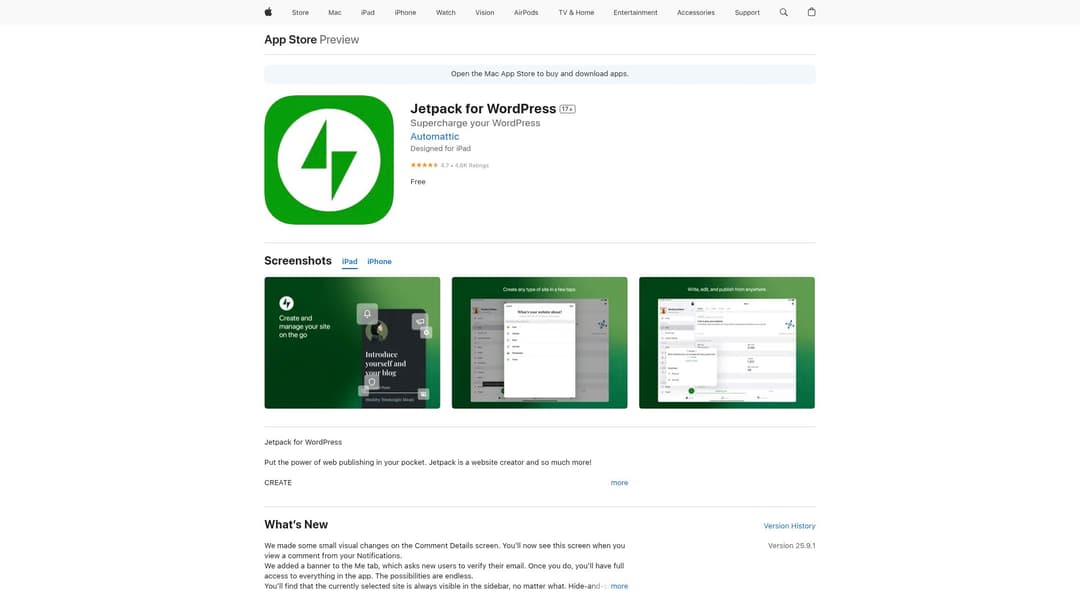 Jetpack for WordPress Productivity
