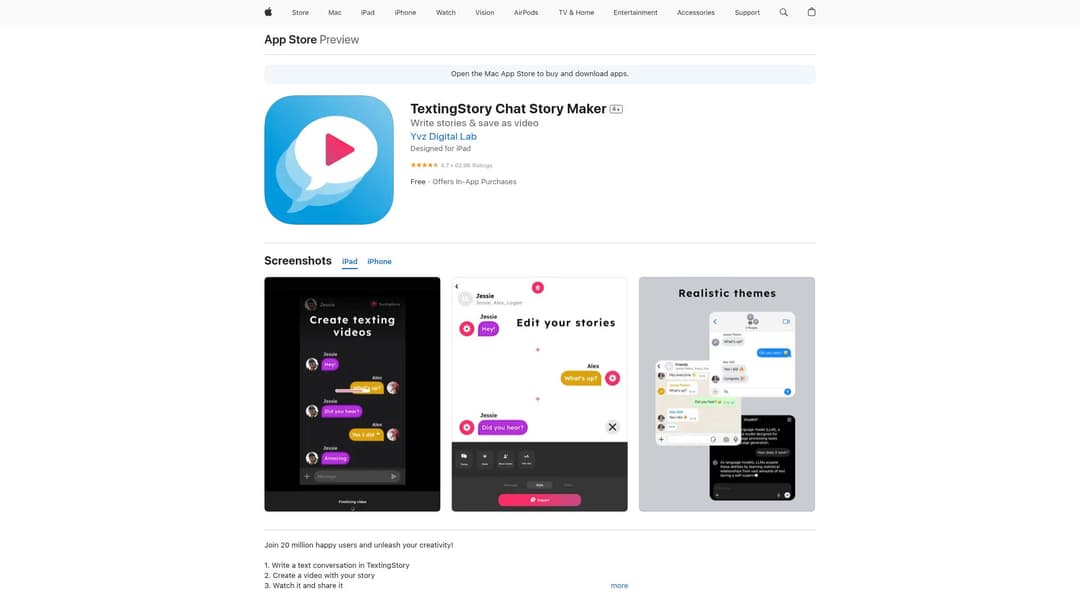 TextingStory Chat Story Maker