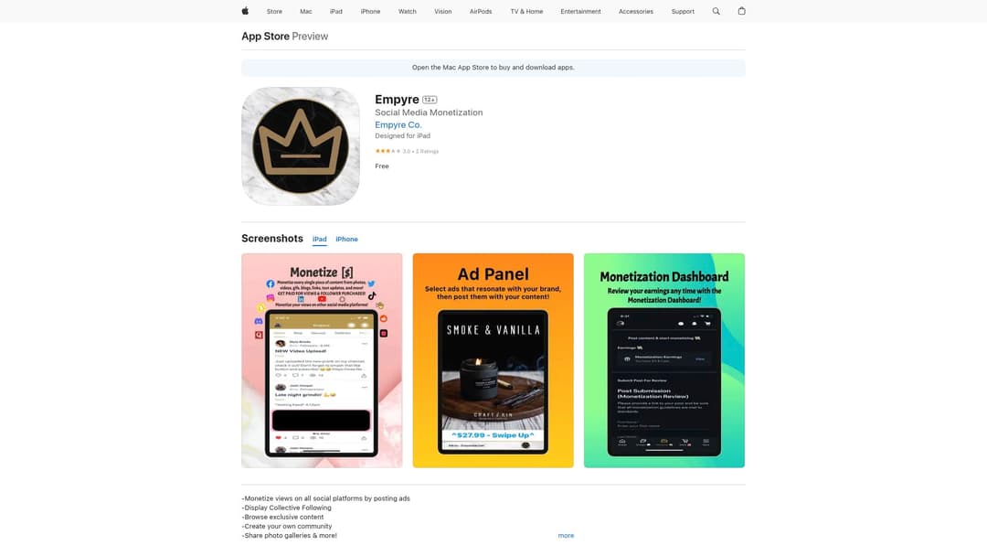 Empyre Social Networking