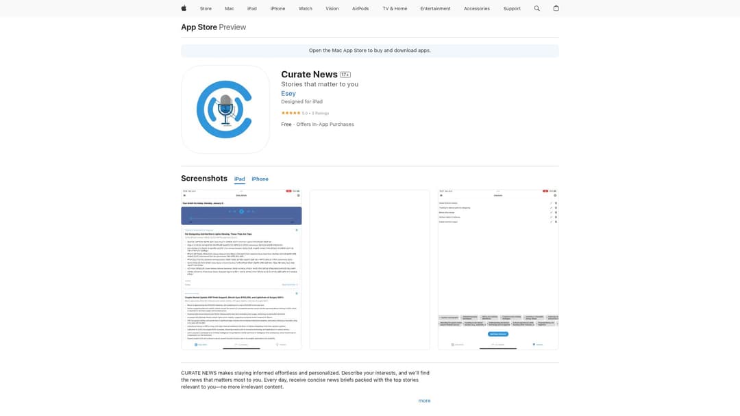 Curate News