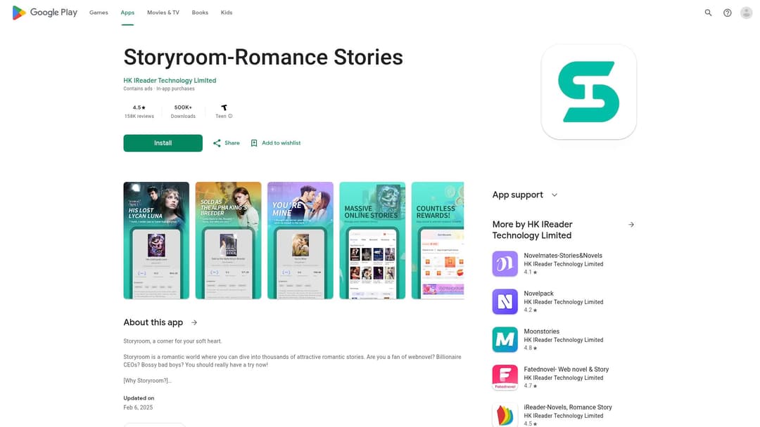 Storyroom-Romance Stories