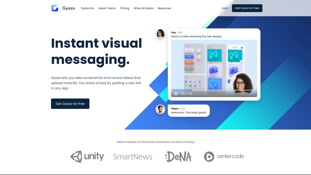 Gyazo · Screen Recorder: Share Screenshots and Videos Easily