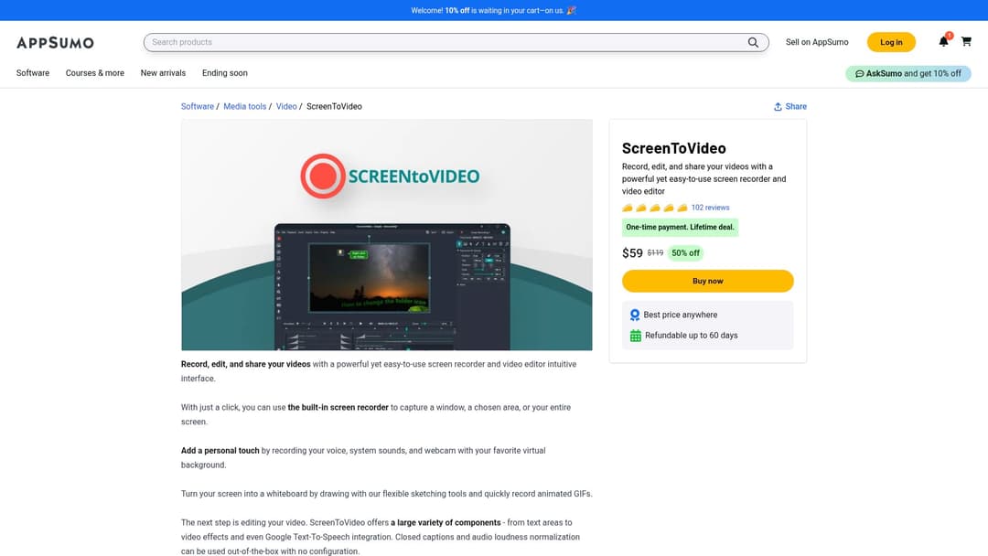 ScreenToVideo
