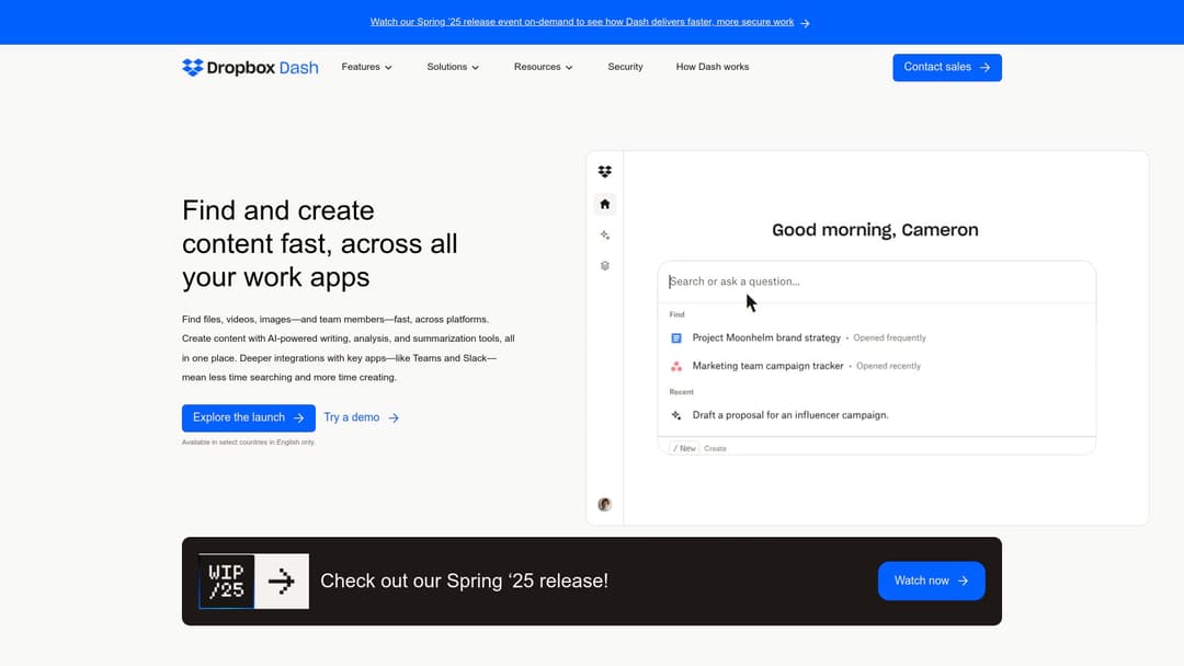 Dropbox Dash
