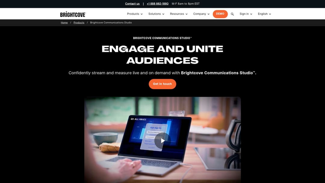 Communications Studio - Corporate Video Platform