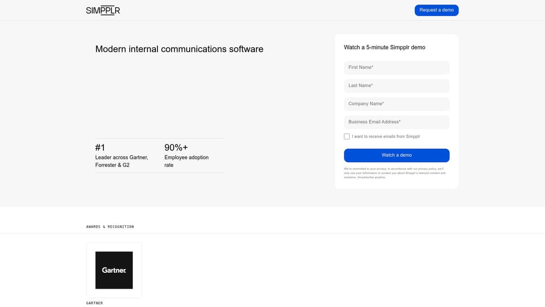 #1 Internal Comms Platform