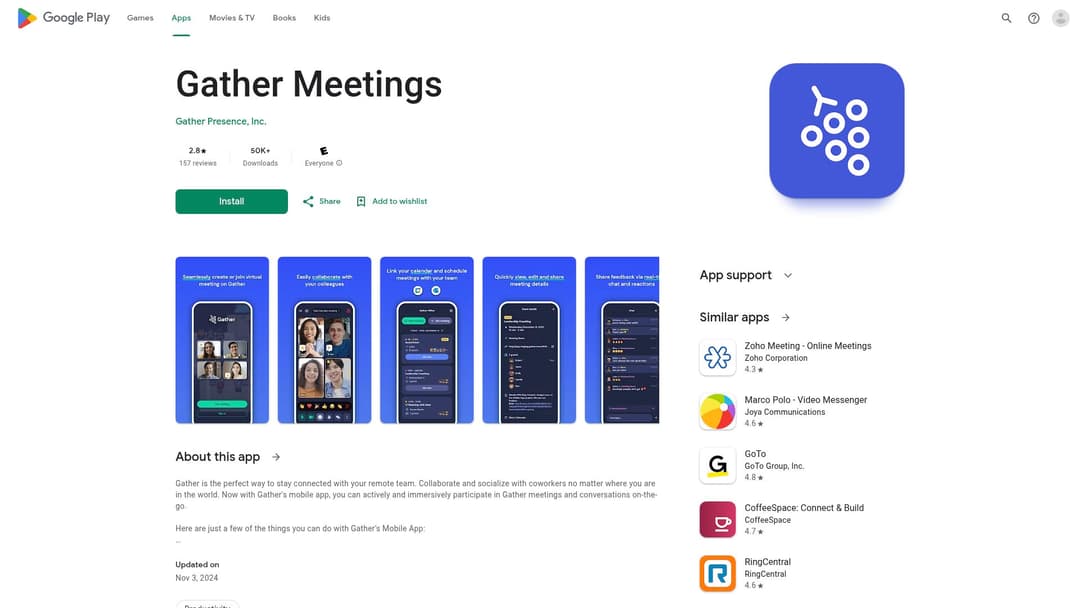 Gather Meetings