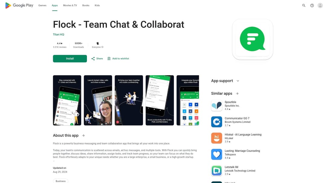 Flock - Team Chat & Collaborat