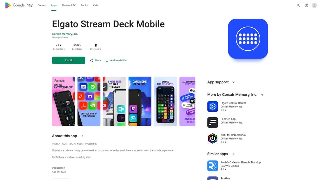 Elgato Stream Deck Mobile