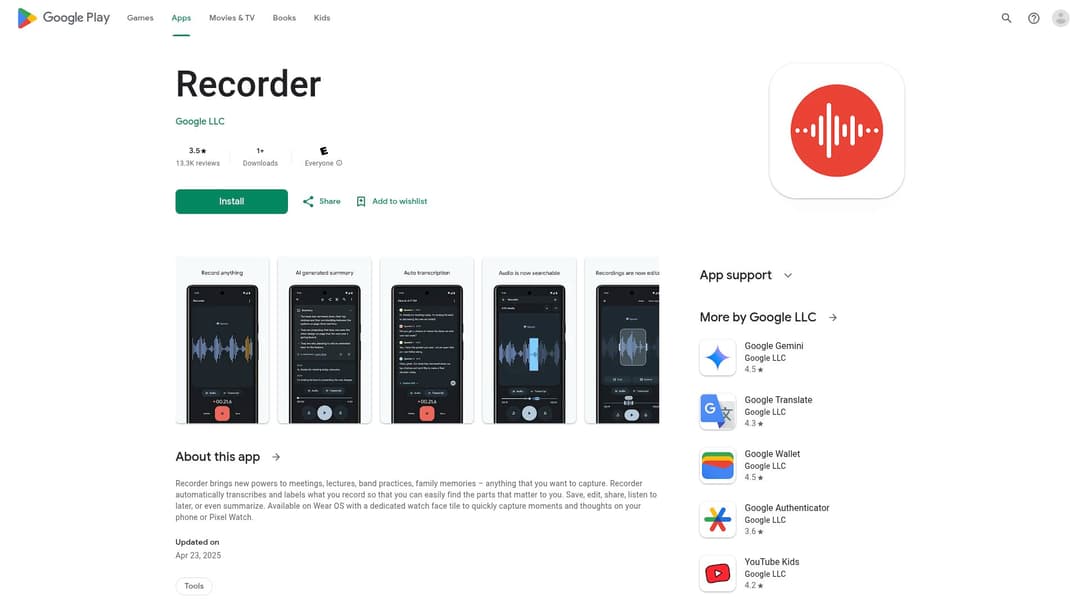 Recorder