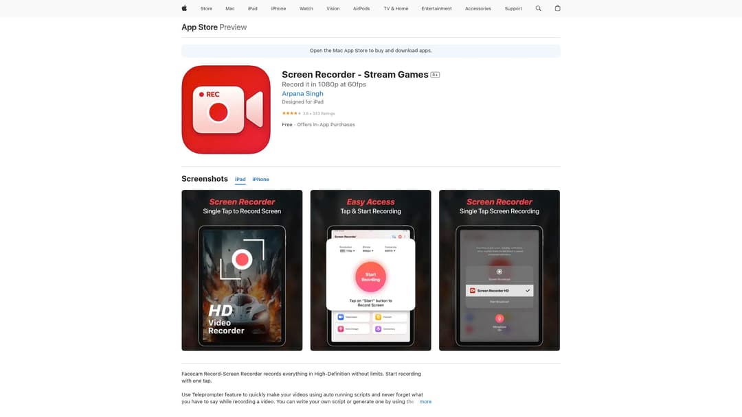 Screen Recorder - Stream Games