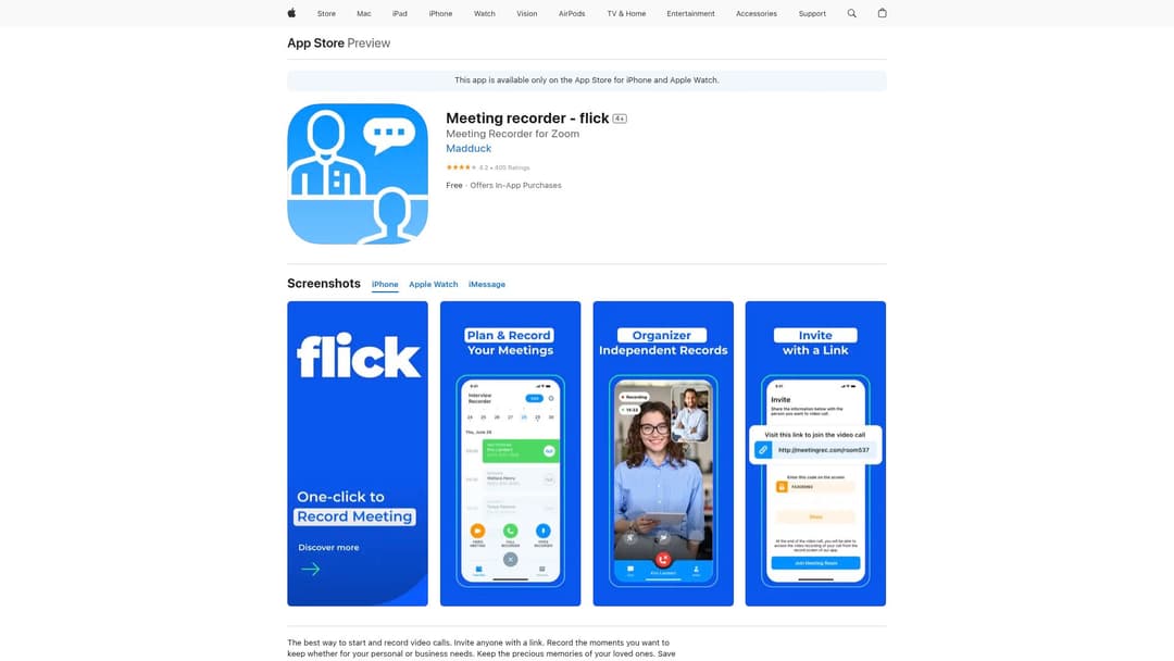 Meeting recorder - flick Business