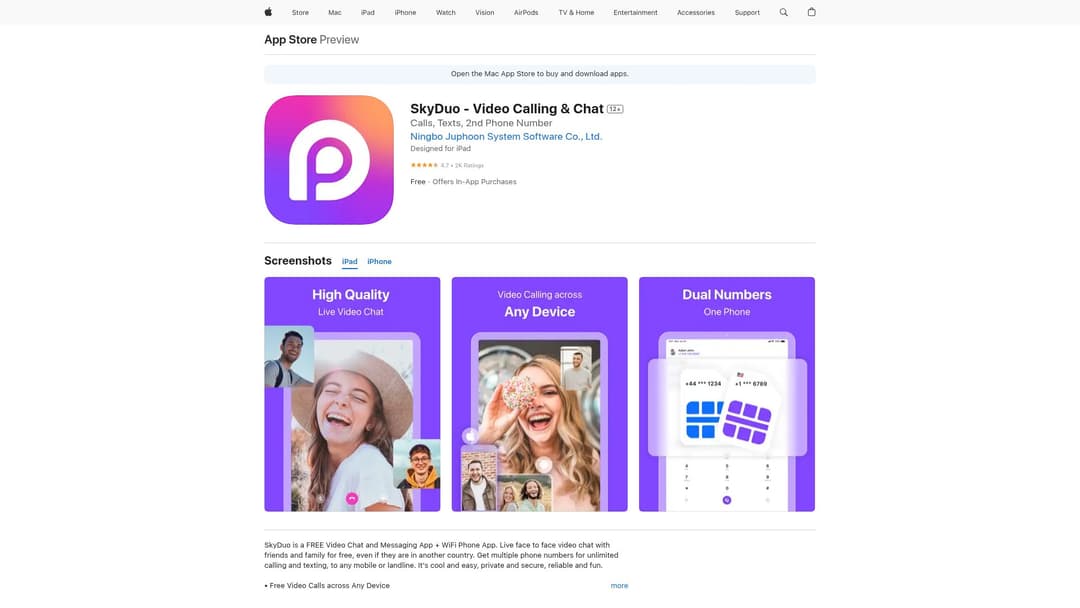 SkyDuo - Video Calling & Chat