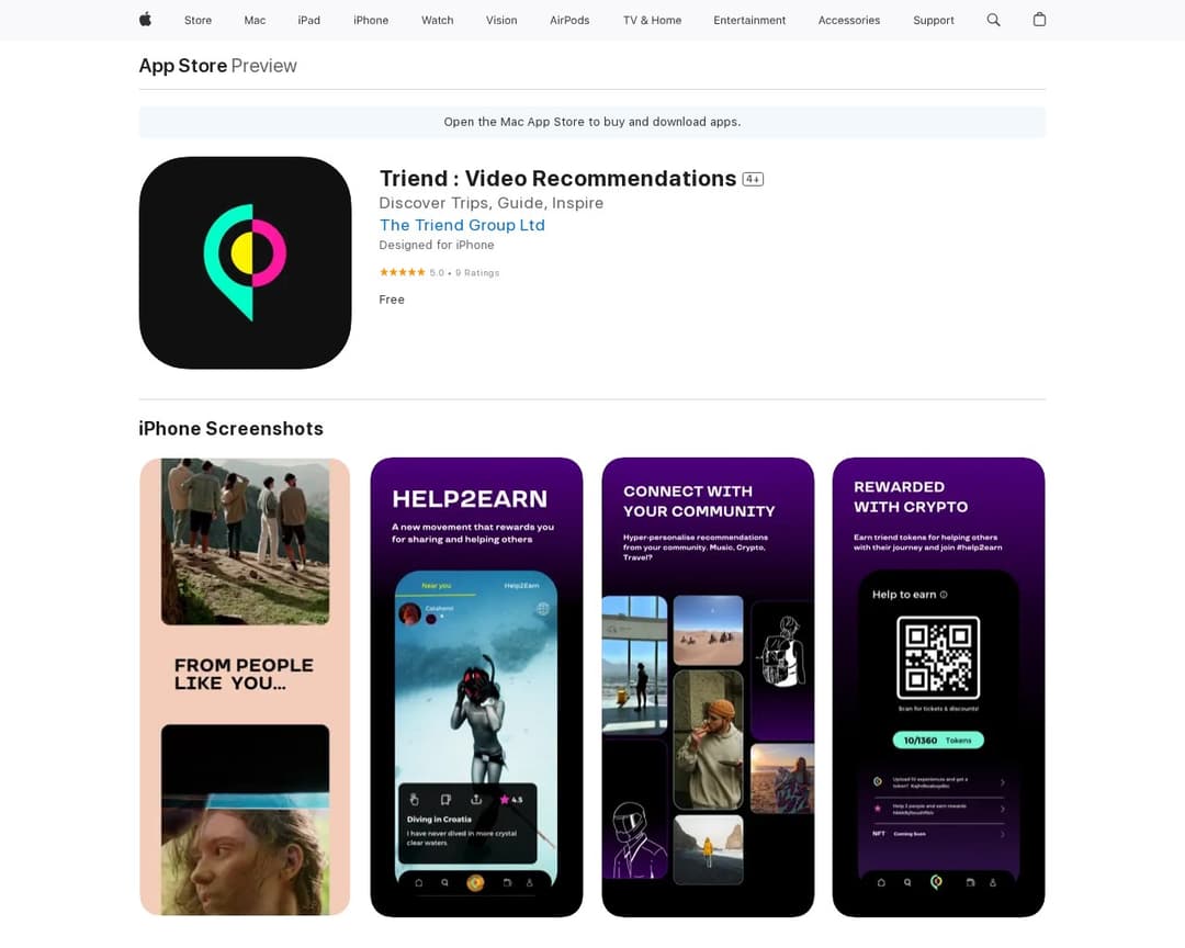 Triend : Video Recommendations