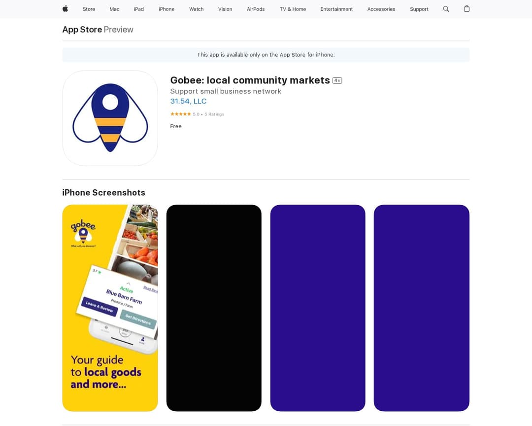 Gobee: local community markets Lifestyle