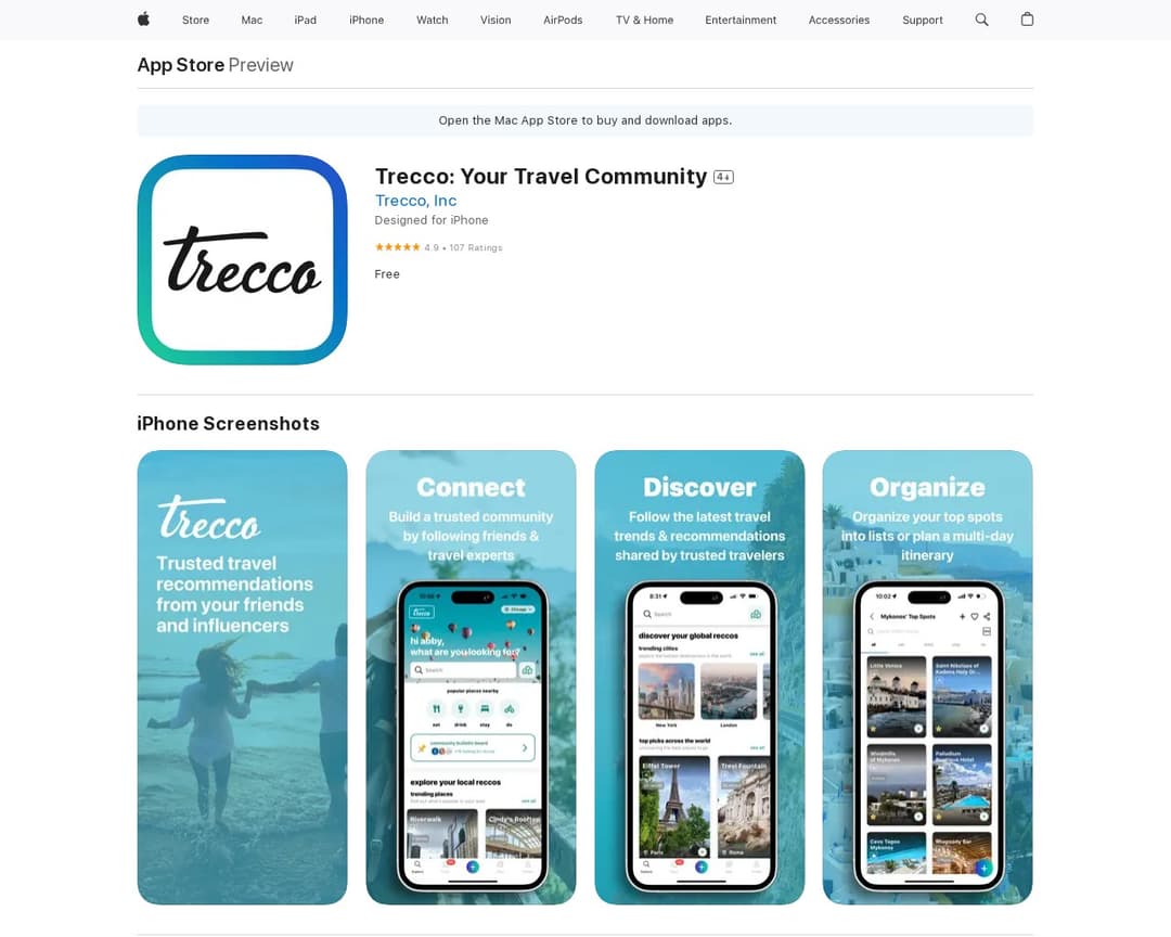 Trecco: Your Travel Community