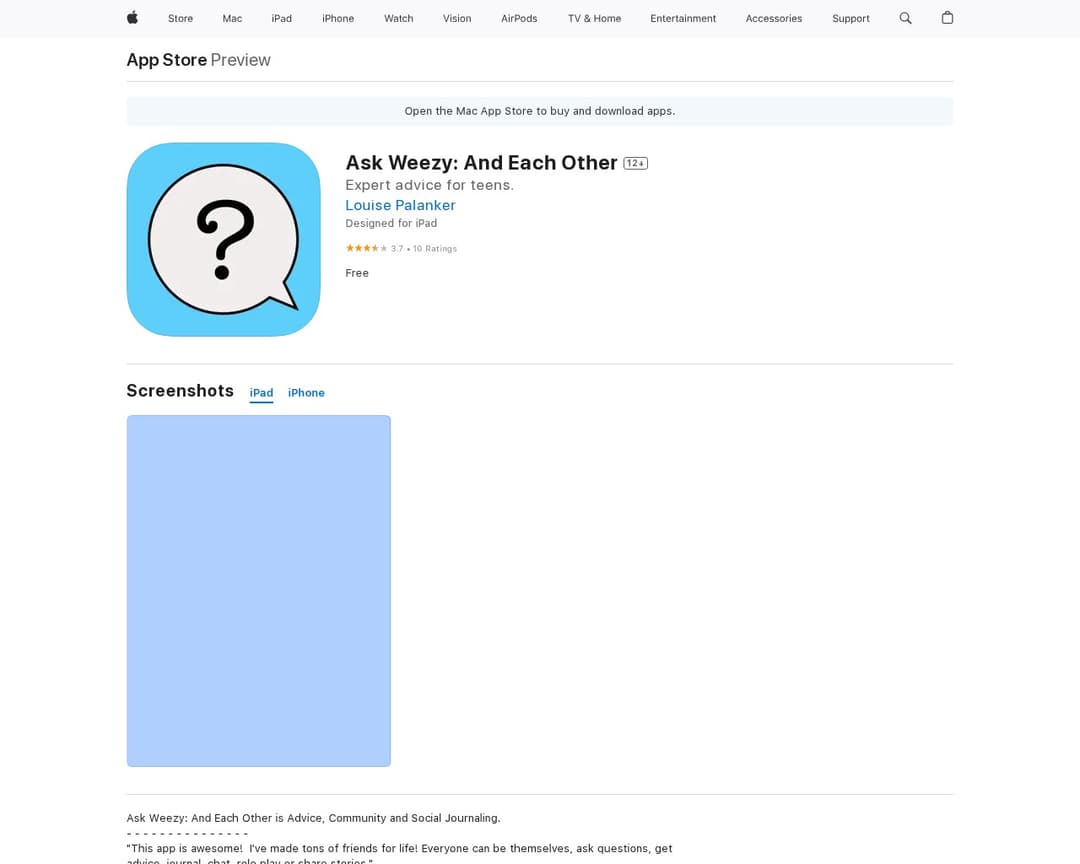 Ask Weezy: And Each Other