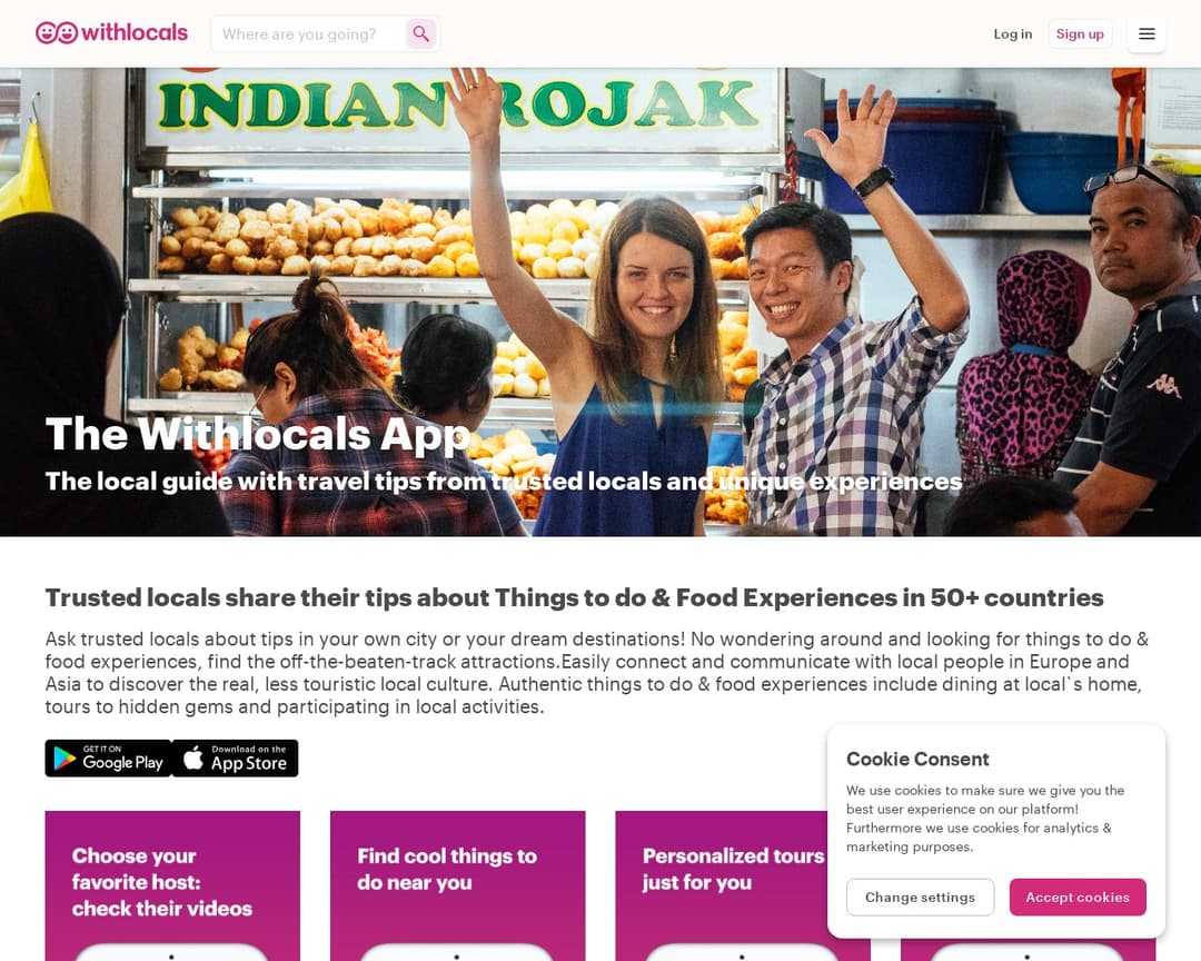 Withlocals Tours & Travel App