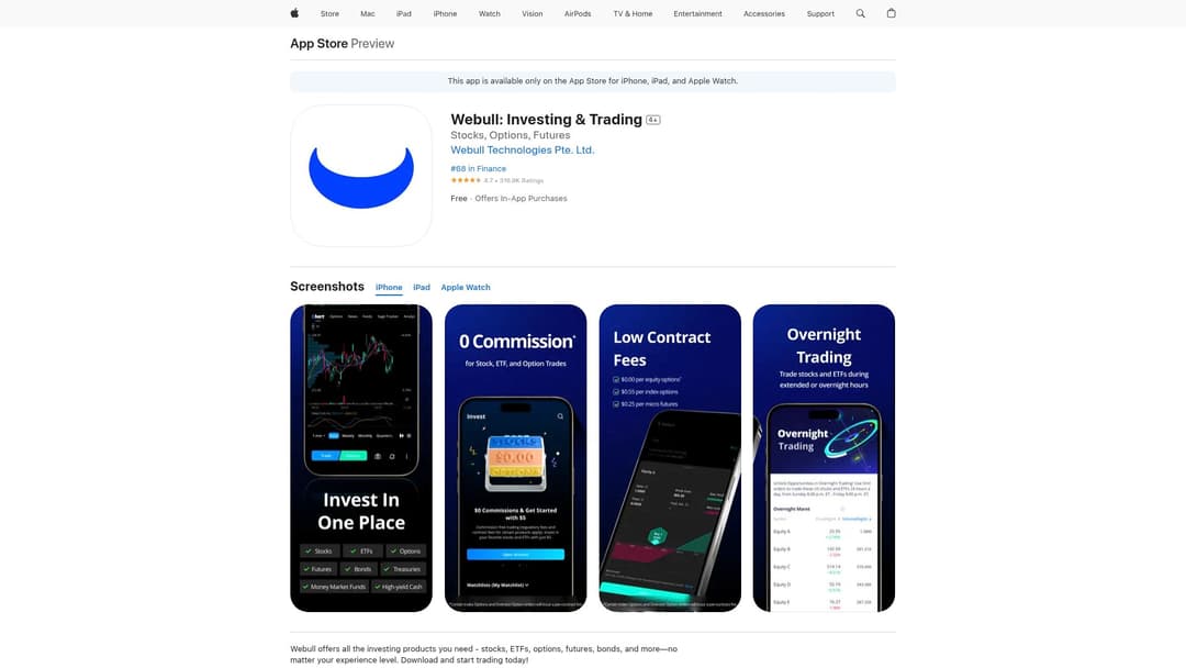 Webull: Investing & Trading