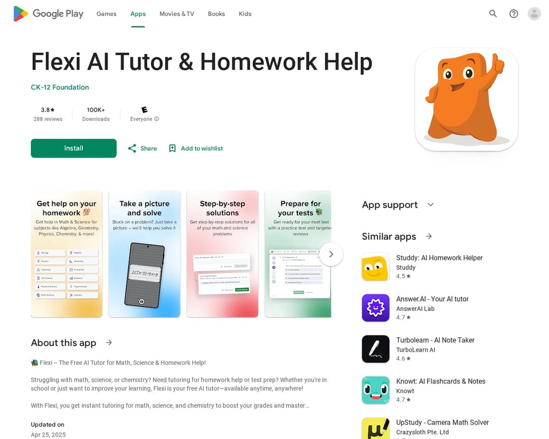 Flexi AI Tutor & Homework Help