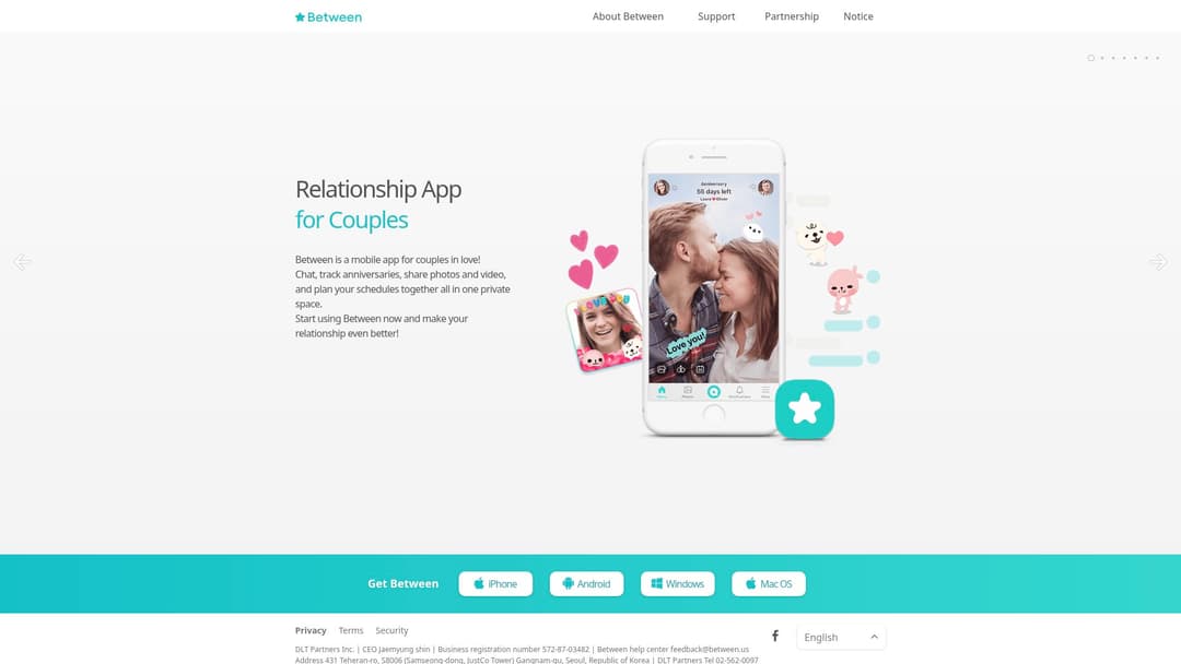 Between app