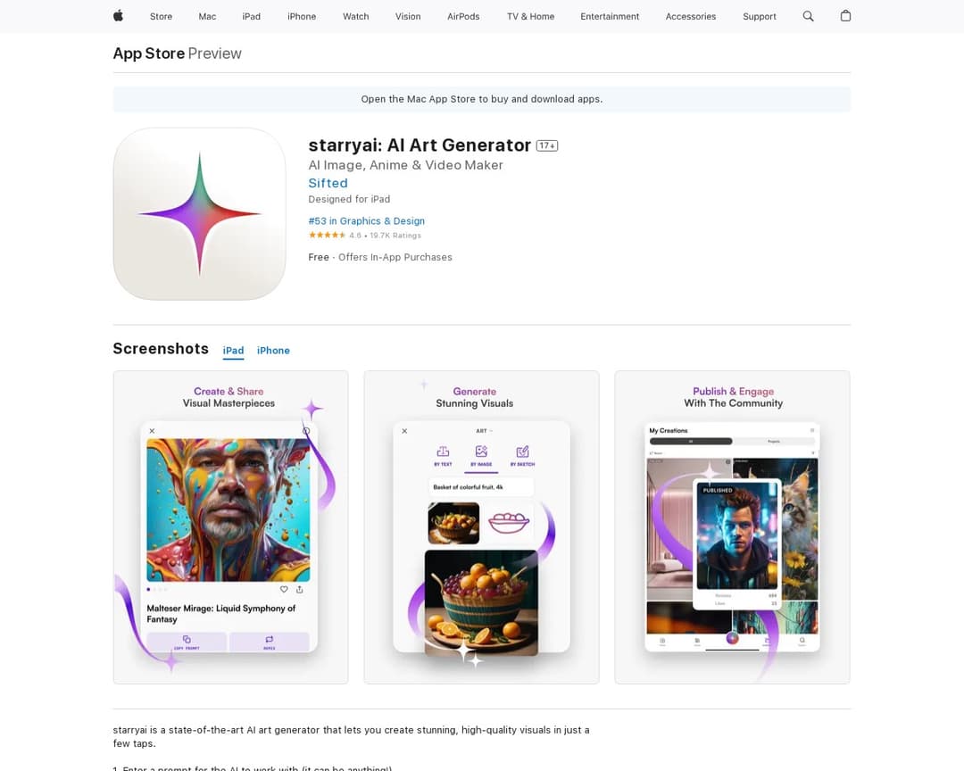 starryai: AI Art Generator