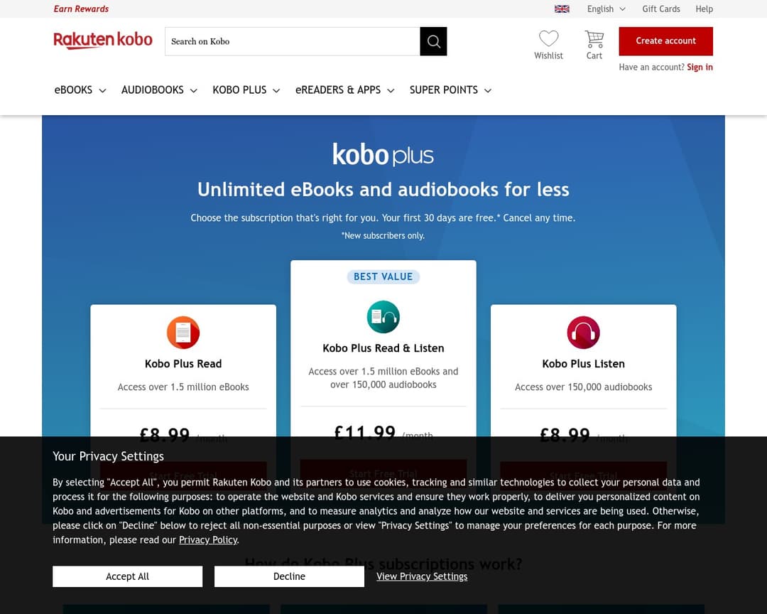 Kobo Plus