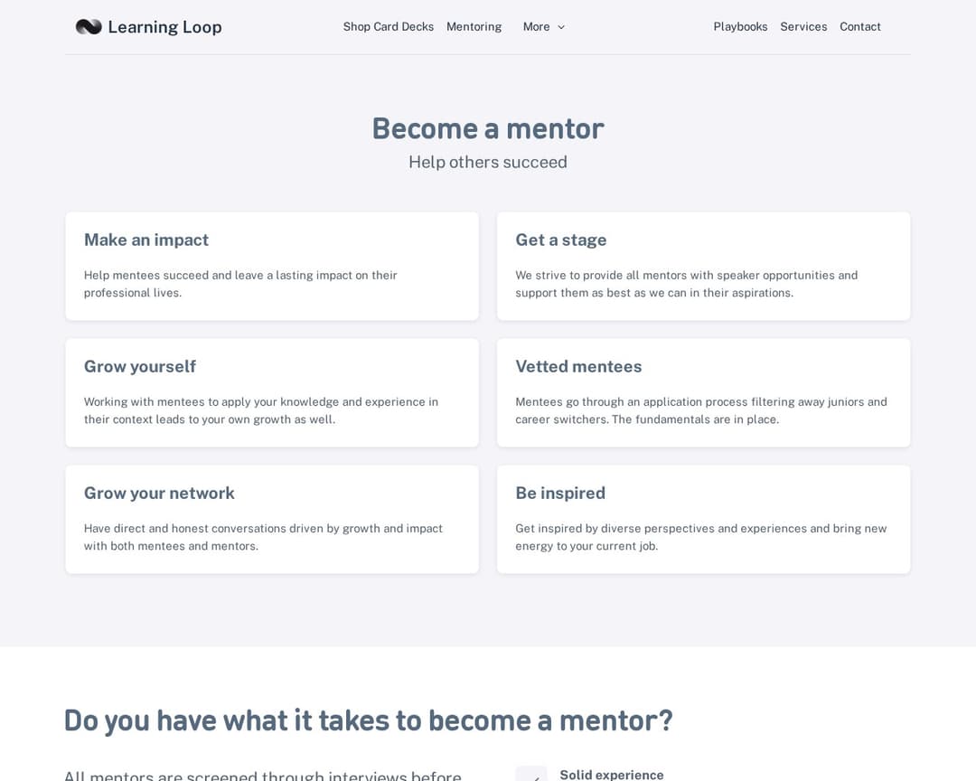 Learning Loop