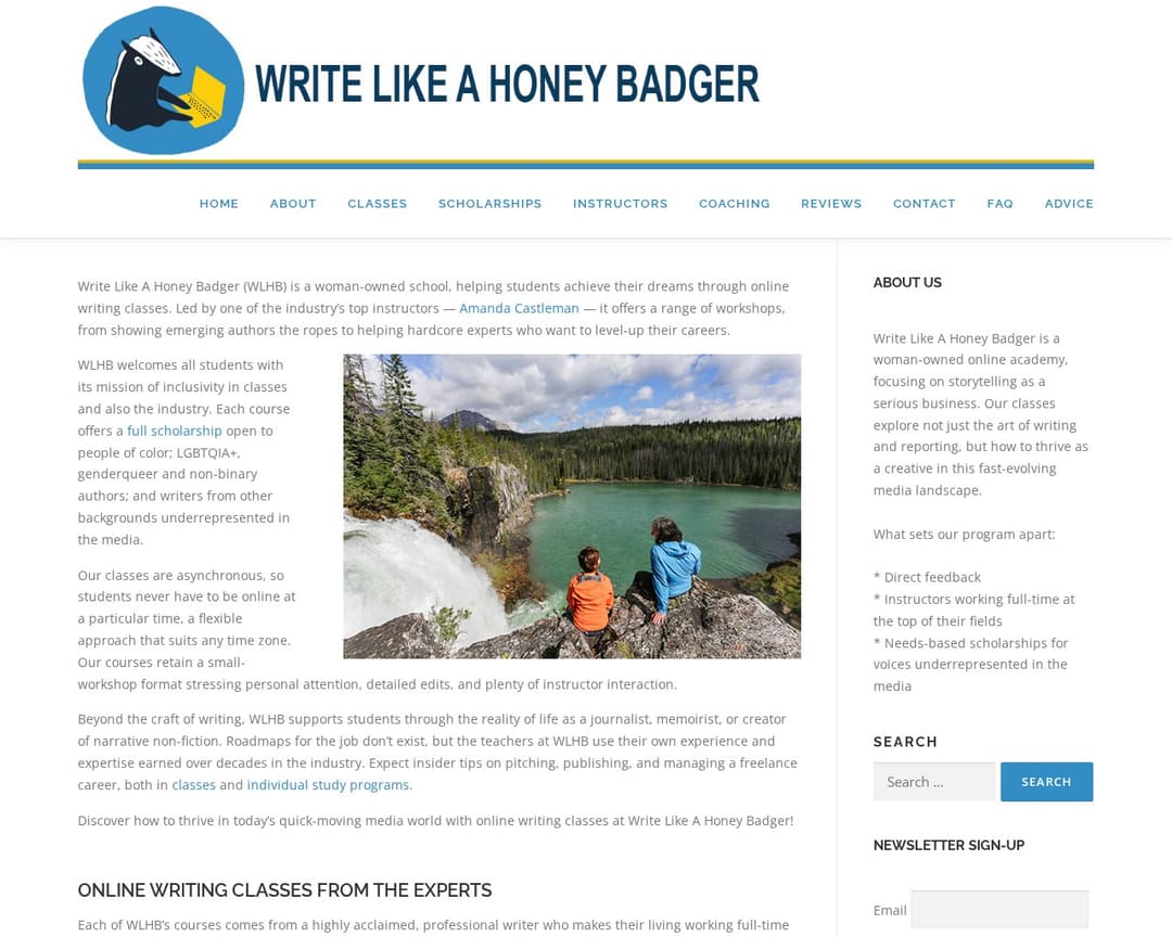 Write Like a Honey Badger