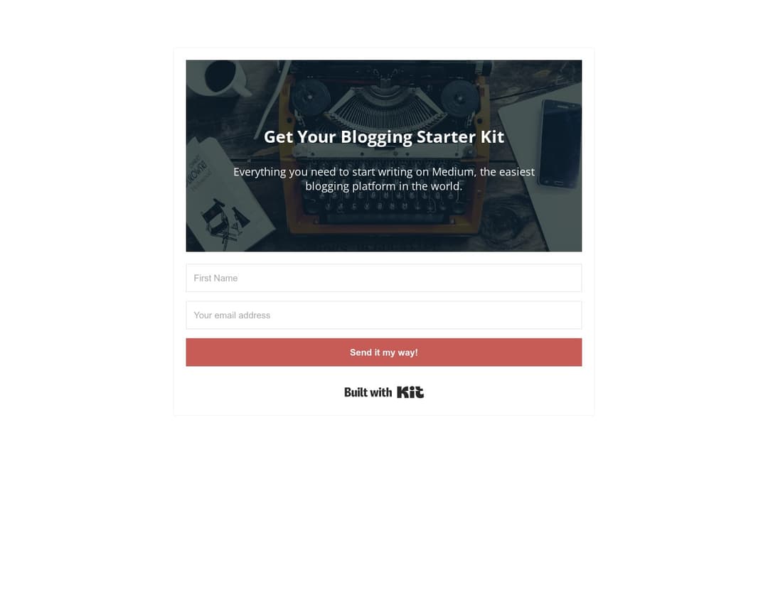 Get Your Blogging Starter Kit
