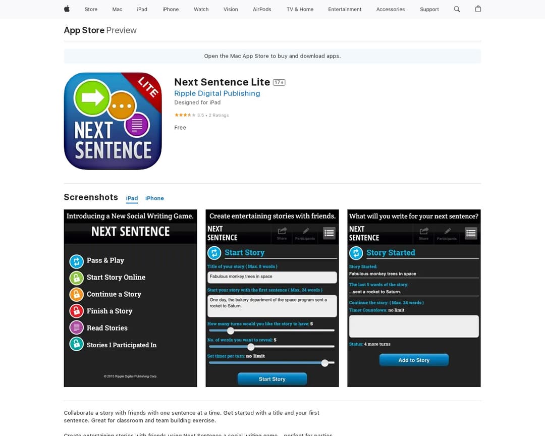Next Sentence Lite