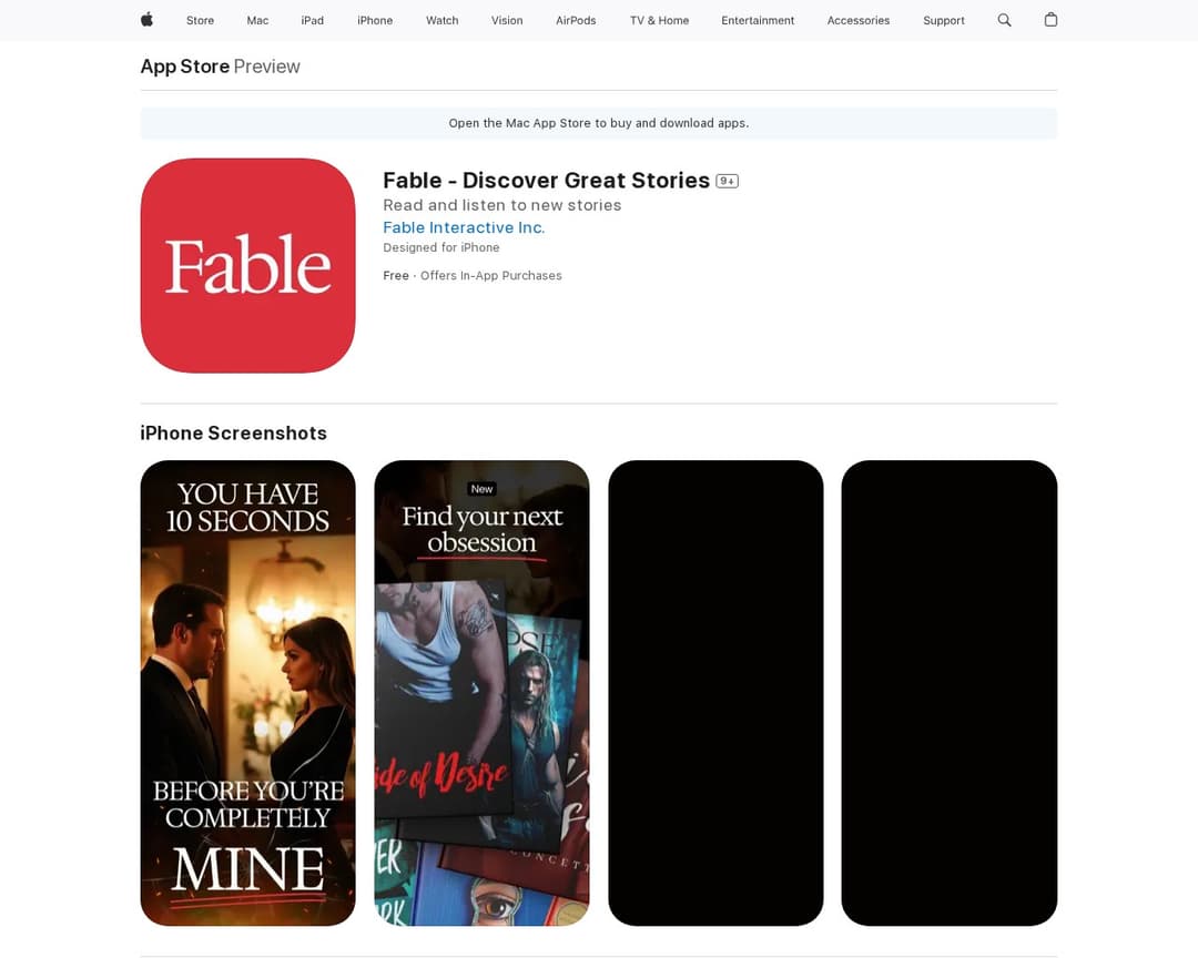 Fable - Discover Great Stories