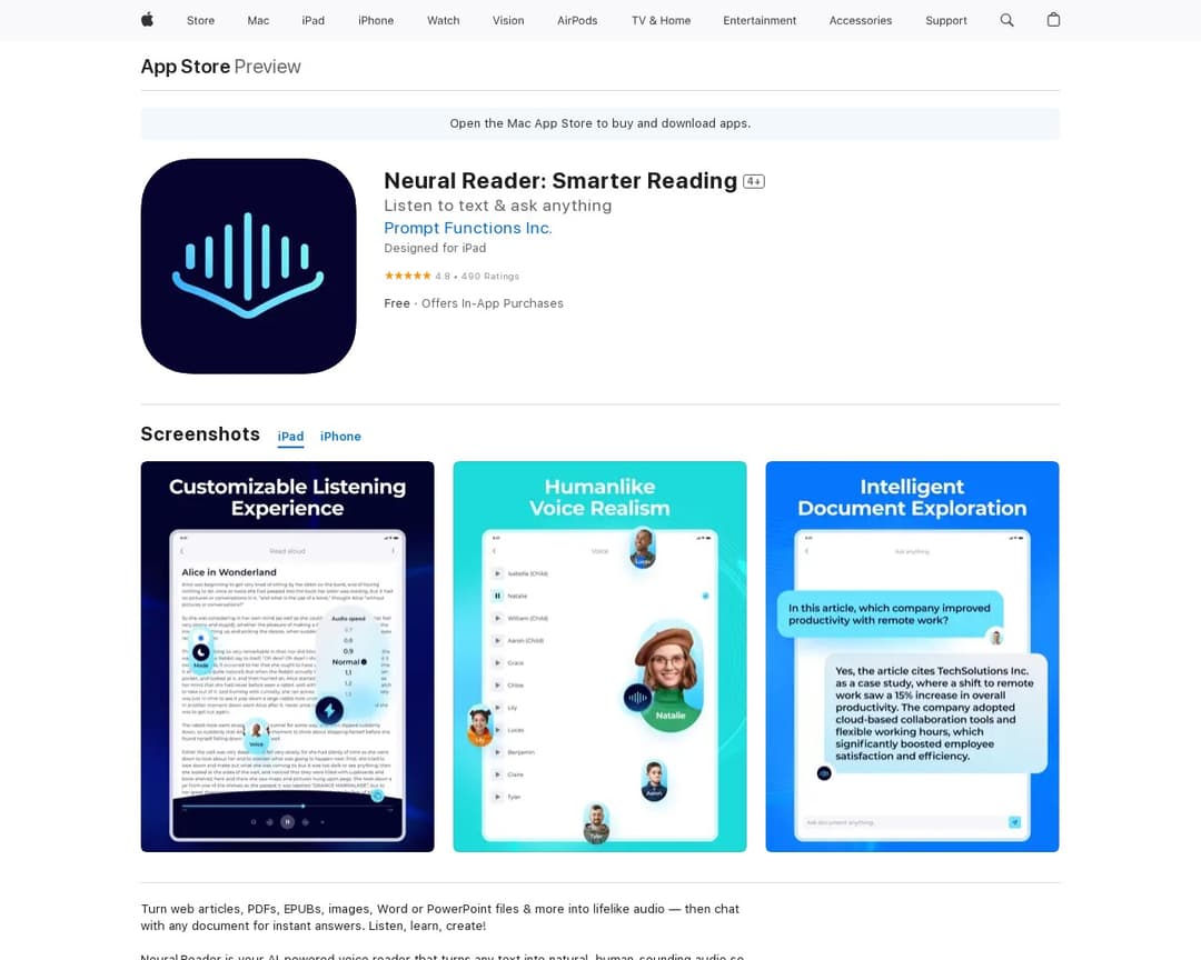 Neural Reader: Smarter Reading