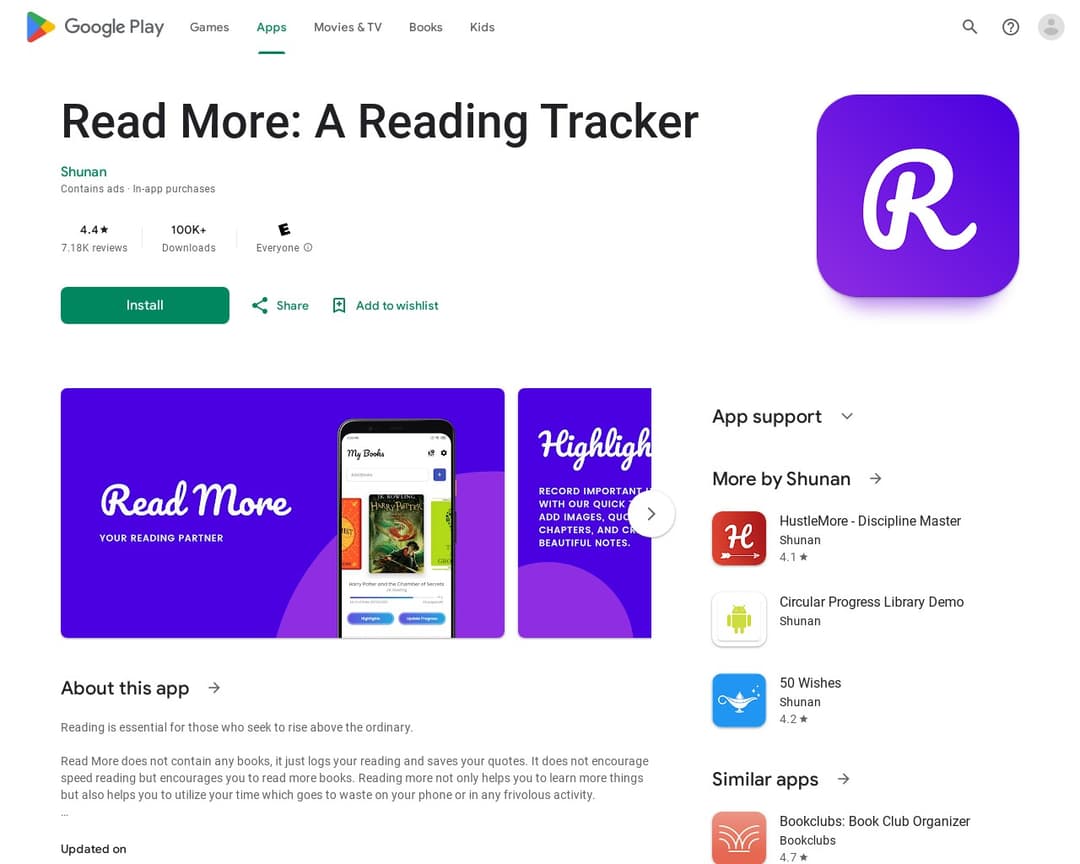 Read More: A Reading Tracker