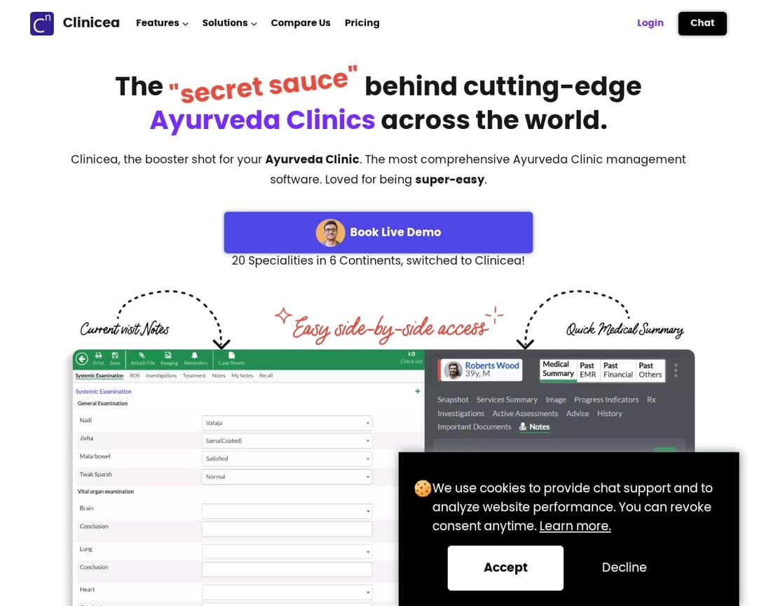 Clinicea Ayurveda Clinic Software