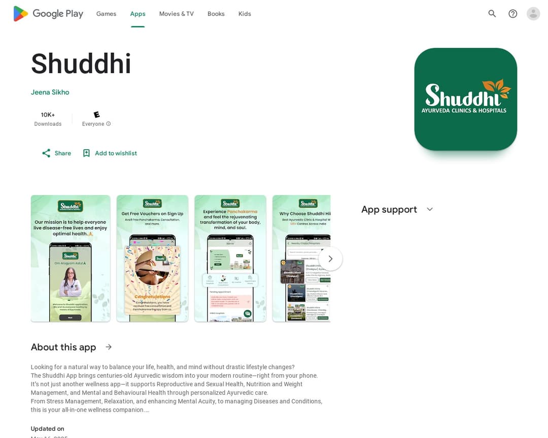 Shuddhi App