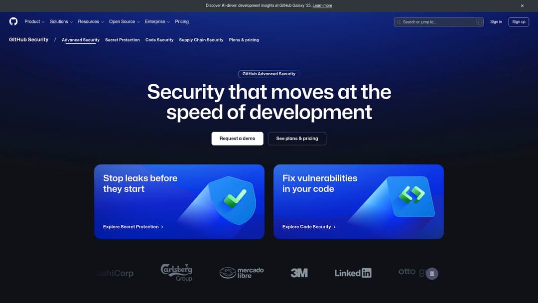 GitHub Advanced Security