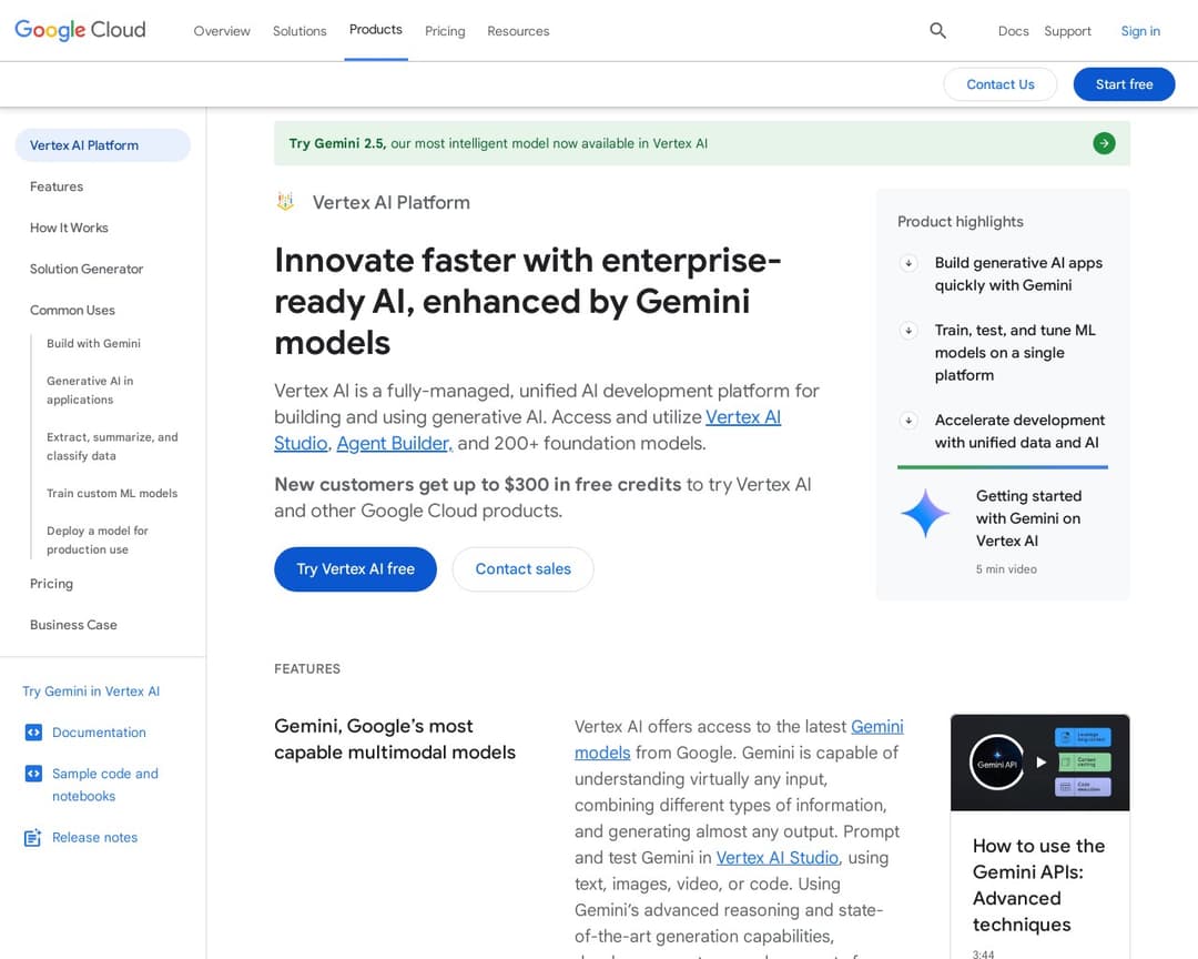 Google Vertex AI