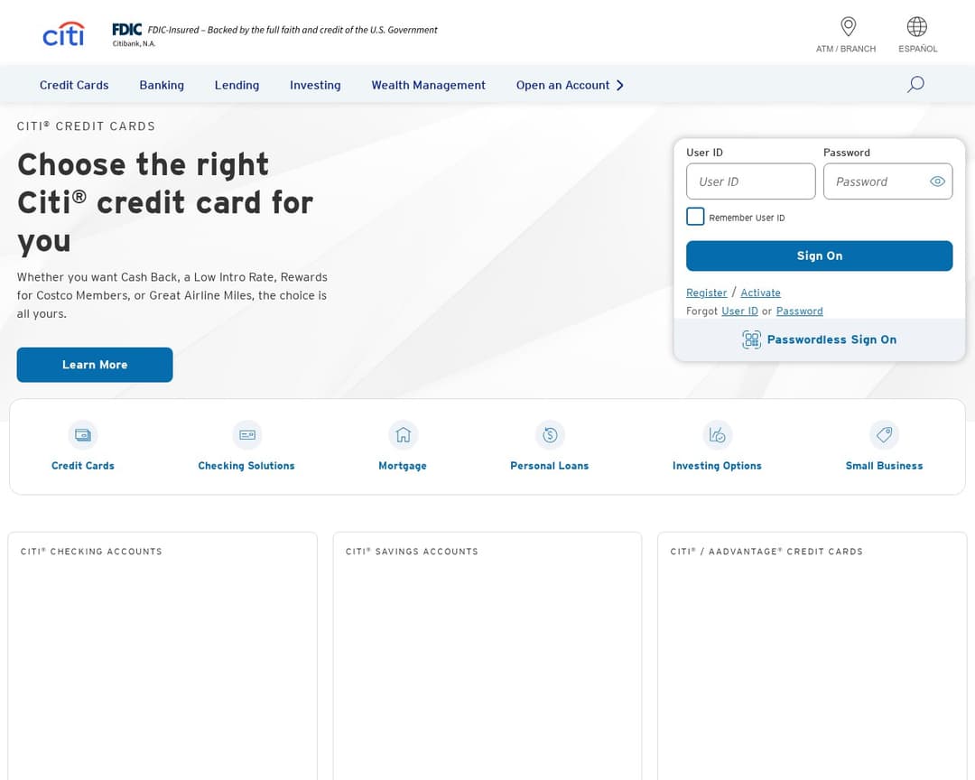 Citibank Global Transfers