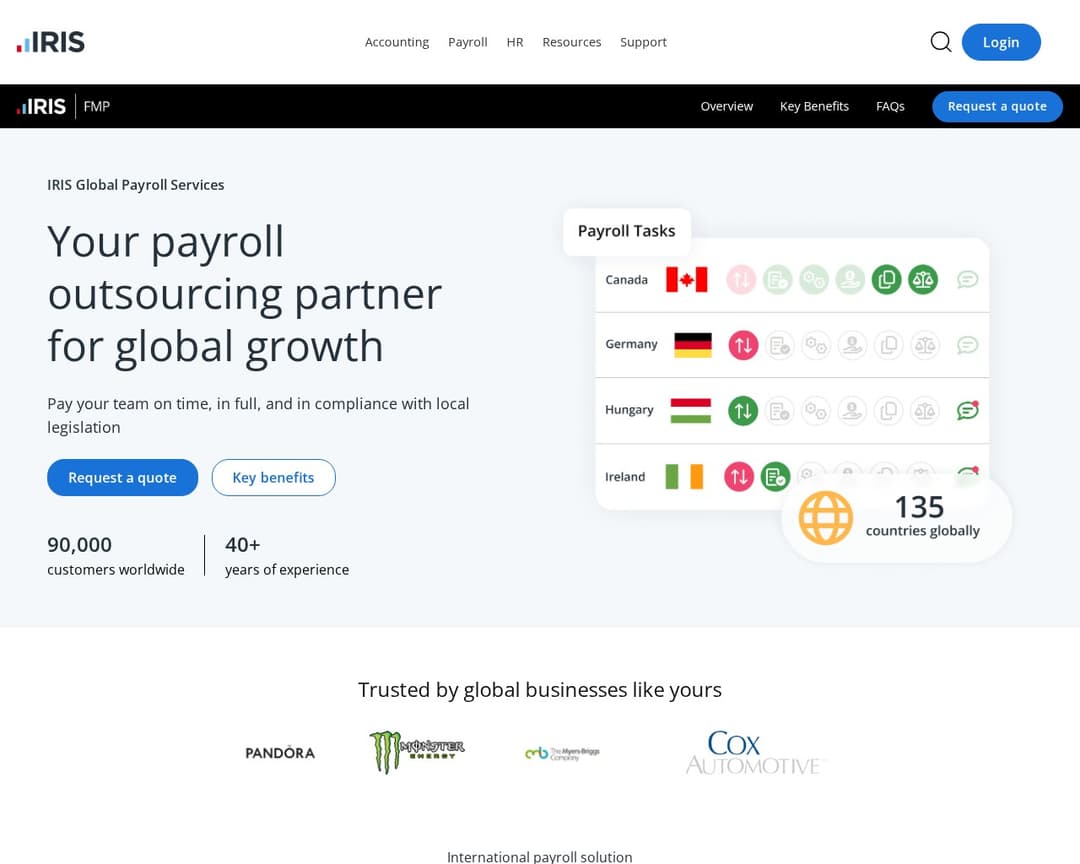 IRIS Global Payroll Services