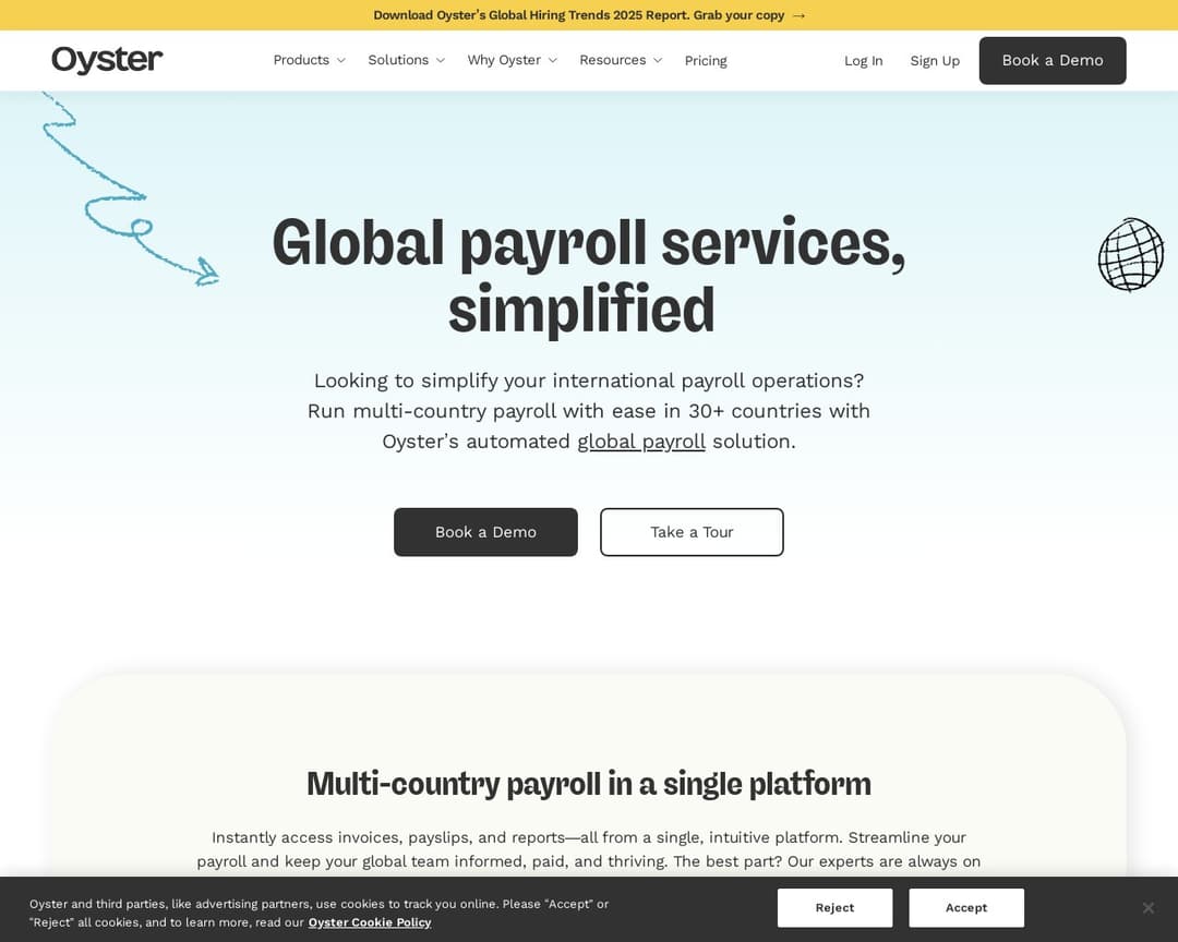 OysterHR Global Payroll