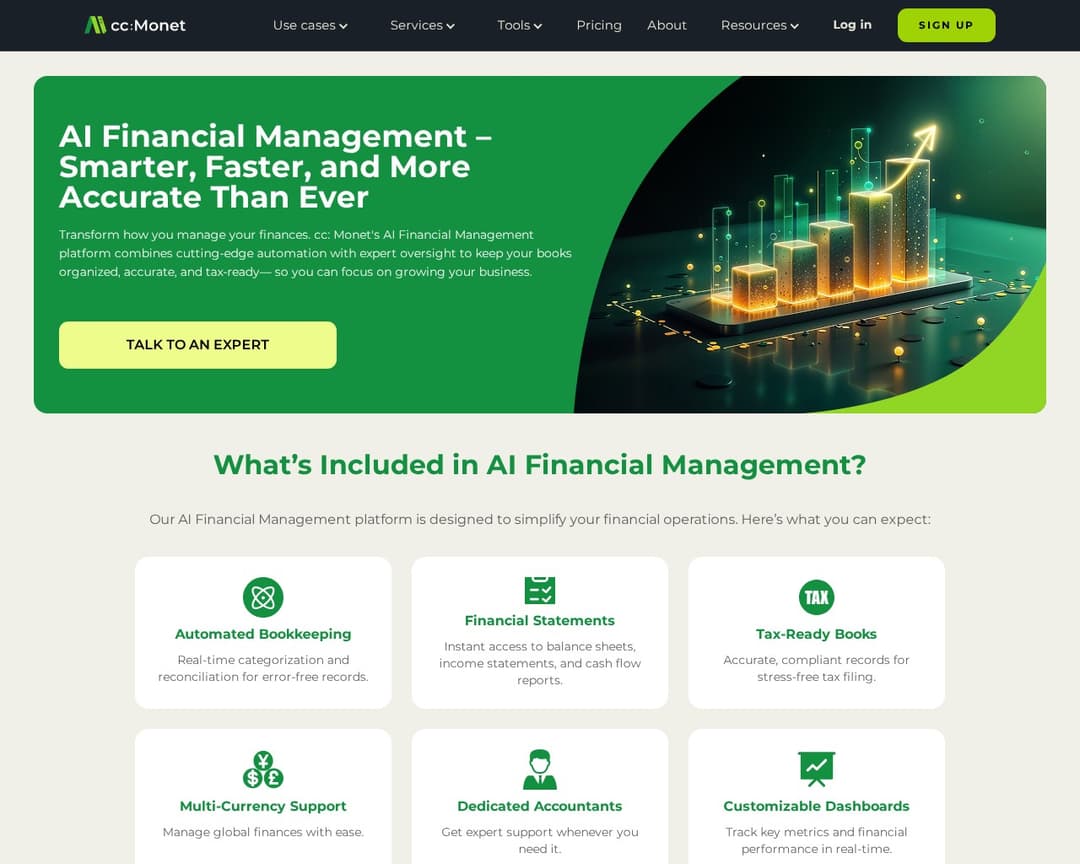 cc:Monet AI Financial Management