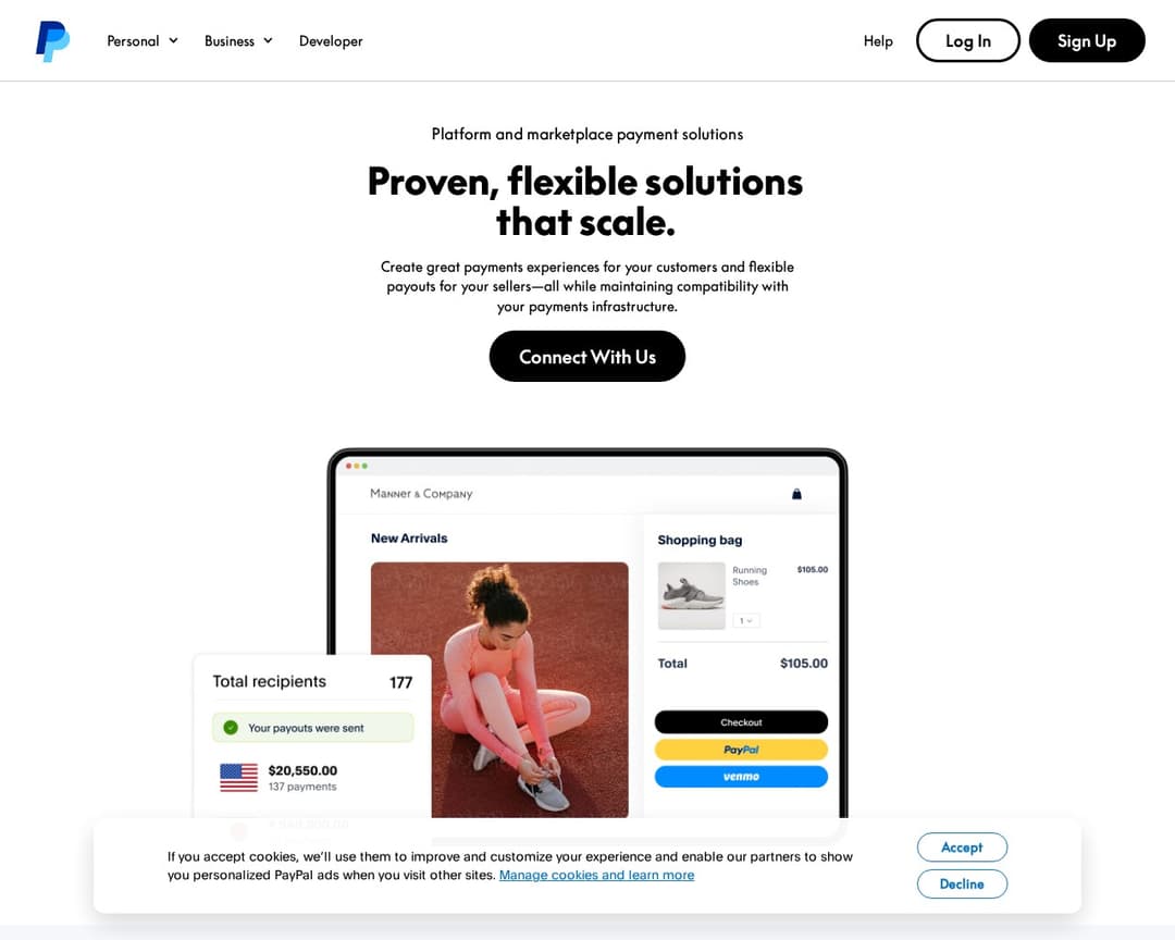 PayPal Commerce Platform